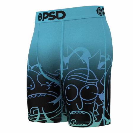 Rick and Morty Aqua PSD Boxer Briefs